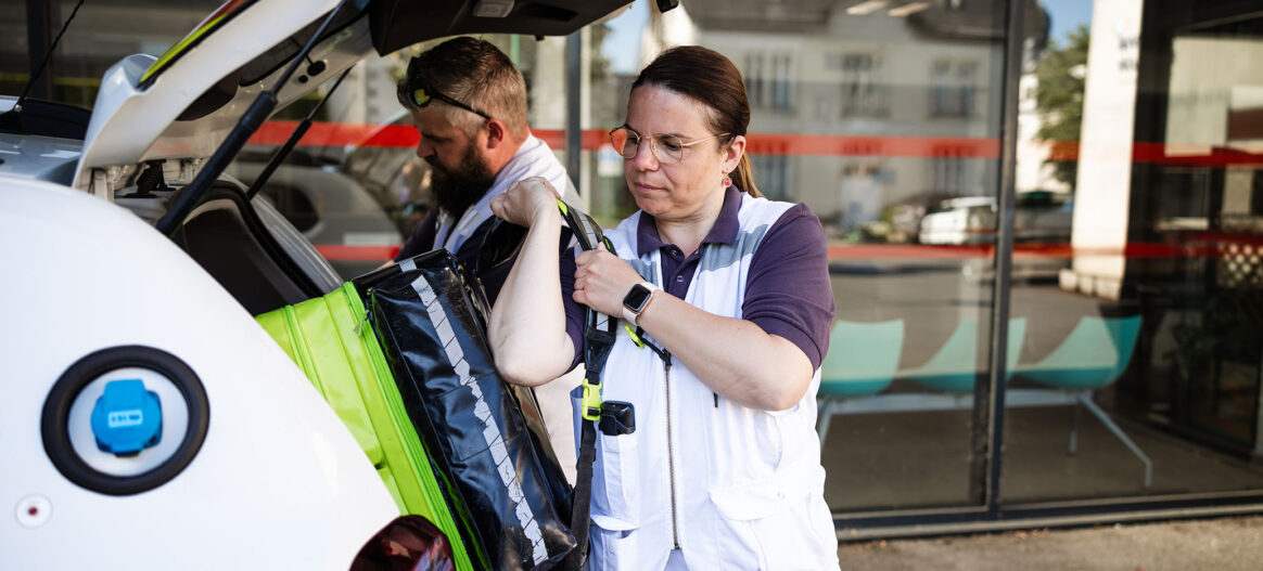 Urgences : équipe paramédicale mobile (EPMU)