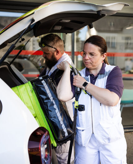 Urgences : équipe paramédicale mobile (EPMU)